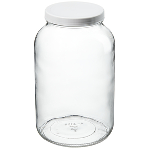 Environmental Express Wide-Mouth Clear Glass Bottle, Level 3, 10 L | Cole-Parmer
