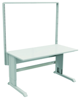 VWR® C-Leg  C-Leg Bench Frame with Top and Single Bay Uprights