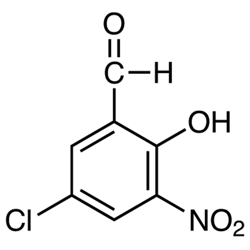 5-Chloro-3-nitrosalicylaldehyde ≥98.0% (by GC, titration analysis)