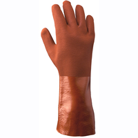 SHOWA 724R PVC, Chemical Resistant, 14" Gauntlet Glove, Showa