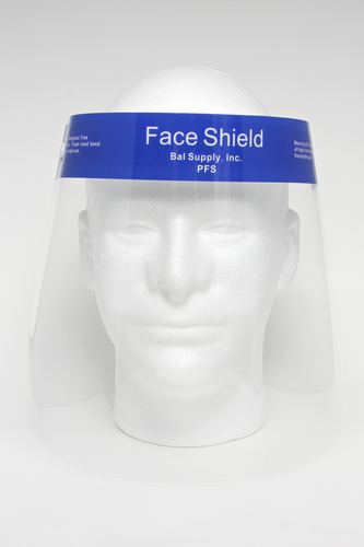 Face Shield, Plastic, Pet Lens, 14Mil Thickness, Anti Fog And Anti Static, Comfortable Foam Head Piece, Soft Stretchable Head Band, Latex Free, Single Use, Full Face, 13X9 Inches.