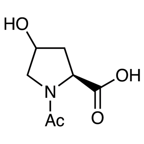 N-Acetyl-4-hydroxy-L-proline (cis and trans mixture) ≥97.0% (by GC)