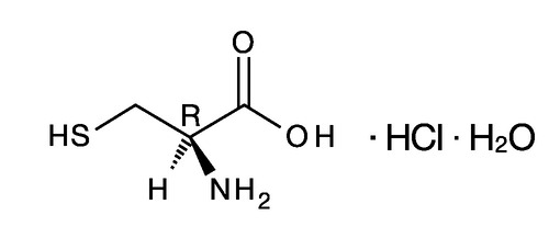 L(+)-Cysteine hydrochloride monohydrate 98.5-101.0% (alkalimetric, calculated on anhydrous substance), EMPROVE® ESSENTIAL Ph. Eur., USP, SAFC®