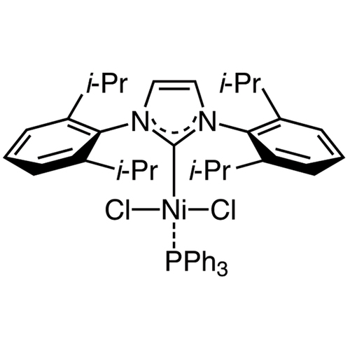 [1,3-Bis(2,6-diisopropylphenyl)imidazol-2-ylidene]triphenylphosphine nickel(II) dichloride ≥98.0% (by titrimetric analysis)