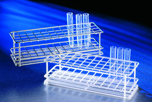 Gradillas para tubos de ensayo de acero inoxidable, MEQUIM S.A Gradillas  para tubos de ensayo de acero inoxidable