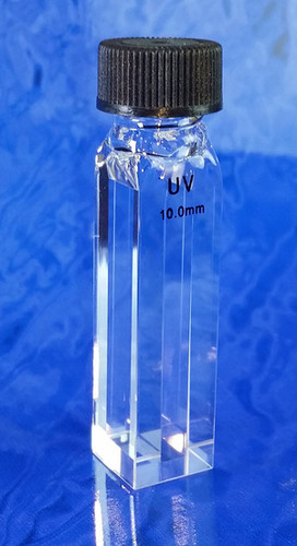 Semi-Micro Fluorescence Screw Cap Cell Type 46FL 10x2mm