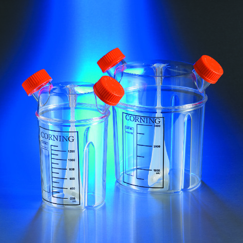Corning® Disposable Spinner Flasks with Solid Caps, Corning