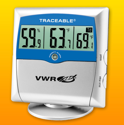 VWR* Traceable Dew Point/Temperature/Relative Humidity Meter