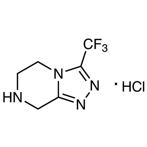 3-(Trifluoromethyl)-5,6,7,8-tetrahydro[1,2,4]triazolo[4,3-a]pyrazine hydrochloride ≥98.0% (by HPLC)