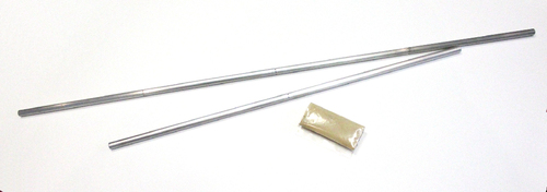 Singing Rod, length: 20in (500mm) and 30in (750mm). for explorations of sound and waves