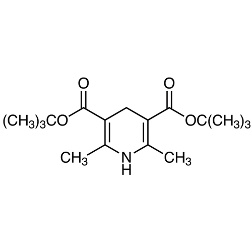Di-tert-butyl-1,4-dihydro-2,6-dimethyl-3,5-pyridinedicarboxylate ≥98.0% (by HPLC, titration analysis)