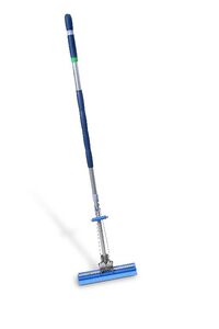 Roll-O-Matic® Original Sponge Roller Mop with 48 Stainless Steel Handle,  for 14 Heads