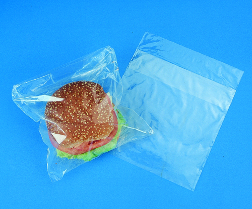 Flip Top Sandwich Bag High Density 6 3/4 X 6 3/4in
