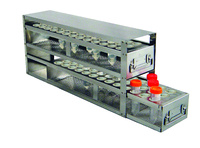 VWR® Upright Freezer Racks for 15 and 50 ml Centrifuge Tubes, Stainless Steel