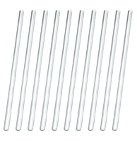 Glass Stirring Rods with Rounded Ends