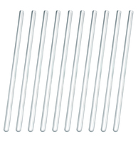 Glass Stirring Rods with Rounded Ends