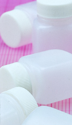 High-Density Polyethylene Rectangular Bottles, Wide Mouth