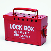 Portable Metal Lock Box, Brady®