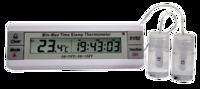 Dual Probe Digital Thermometer with Alarm, Thermco