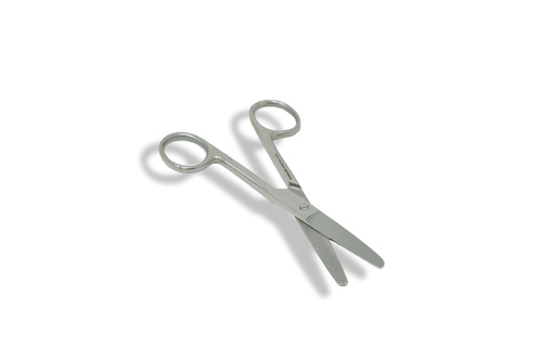 VWR Scissors, Straight Blade 6.5in Blunt/Blunt