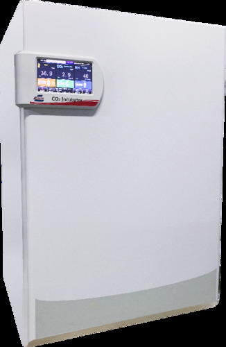 Co2 Incubator, With color Touchscreen, 7in Color Touch Screen, offers accurate, reproducible cell culture conditions for microbiology with high-temperature uniformity, HEPA air filtration provides class 100 purification, Capacity: 191L, Size: 6.75 Cu. Ft.