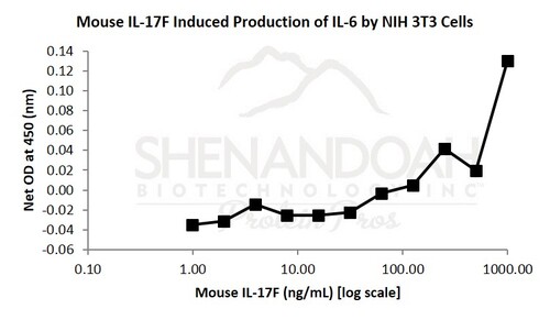 Mouse Recombinant IL-17F (from <i>E. coli</i>)