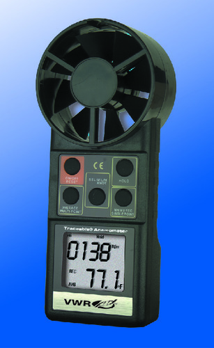 VWR* Anemometer/Thermometer