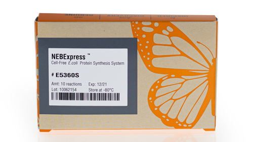 NEBExpress Cell-Free <i>E. coli</i> Protein Synthesis System, New England Biolabs