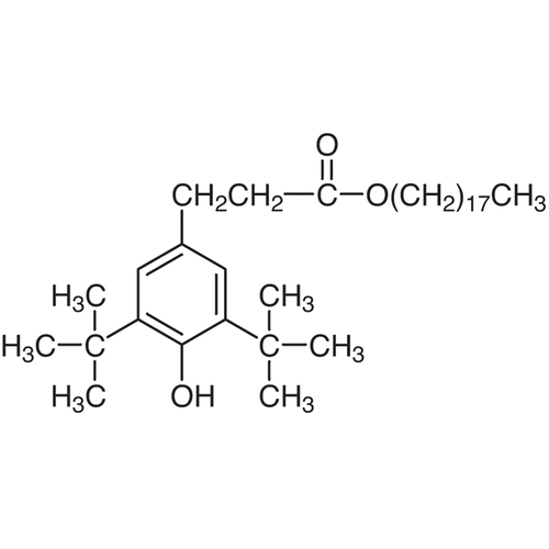 Stearyl-3-(3,5-di-tert-butyl-4-hydroxyphenyl)propionate ≥98.0%