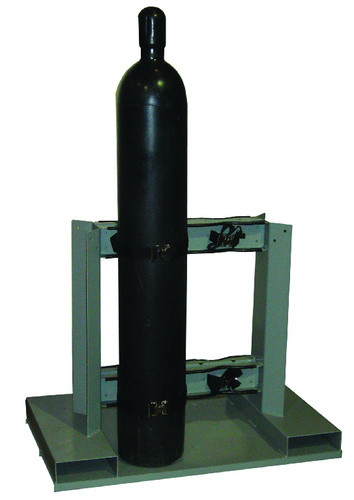Gas Cylinder Forklift Pallets, Individually Secured, Justrite®