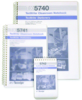 TexWrite® 22 Cleanroom Spiral Notebooks, Texwipe®