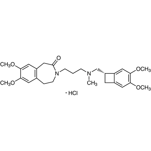 Ivabradine hydrochloride ≥98.0% (by HPLC, total nitrogen)
