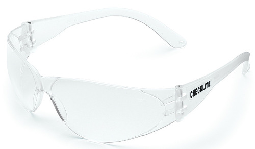 Checklite® Clear Uncoated Lens Mcr Safety Safety Glasses