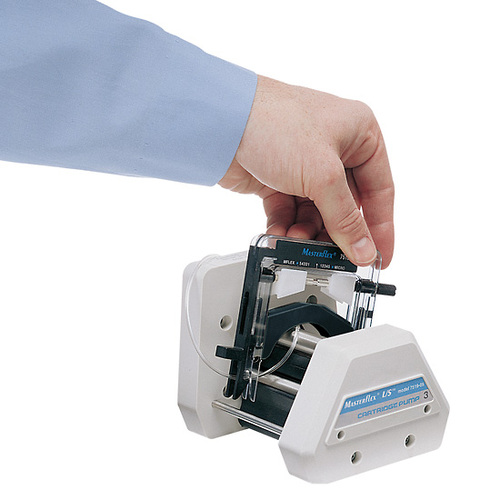 Masterflex® L/S® Multichannel Cartridge Pump Head with Reduced Pulsation for Precision Tubing, 2-Channel, 6-Roller