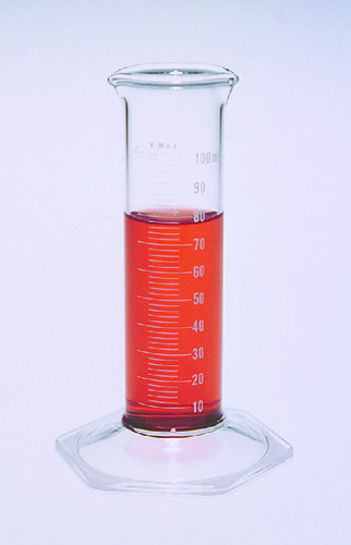 KIMAX® Single Metric Scale Graduated Cylinders, Class B, Low Form, Kimble Chase