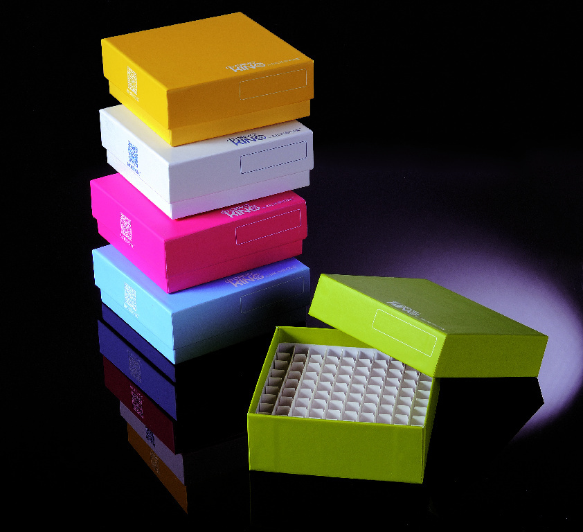 CryoColor™ Cardboard Freezer Boxes Cooling/Freezing Boxes and Bags