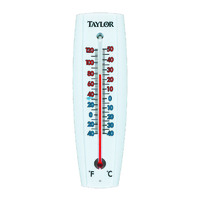 Red Liquid Filled Wall Thermometer