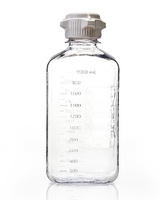 EZBio® Single-Use Media Bottle, PETG, Closed Cap, Sterile