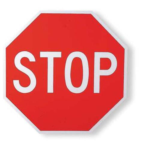 Sign Stop Egp 24X24in