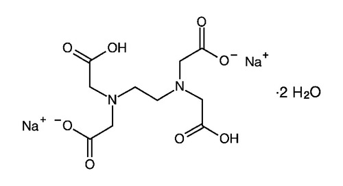 Titriplex® III (ethylenedinitrilotetraacetic acid disodium salt dihydrate), EMPROVE® ESSENTIAL Ph. Eur., BP, USP, JP, SAFC®