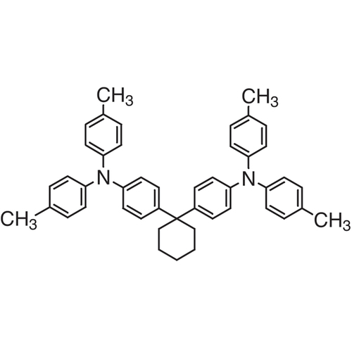1,1-Bis[4-[N,N-di(p-tolyl)amino]phenyl]cyclohexane ≥98.0% (by total nitrogen basis)
