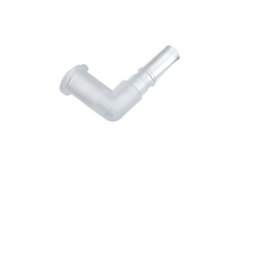 Masterflex® Fitting, Polypropylene, Elbow, Male Luer to Female Luer Adapter; 25/PK