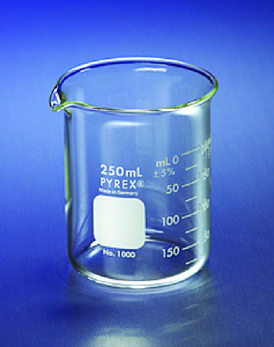PYREX* Brand Double Scale Griffin Beaker, Graduated