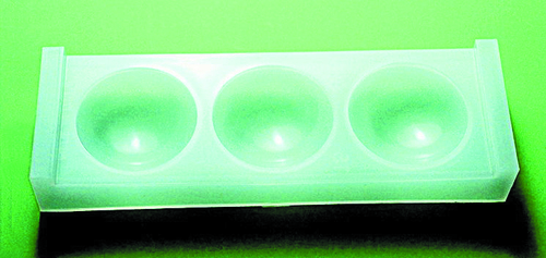 3 Cavities Spot Plate, LDPE, Electron Microscopy Sciences