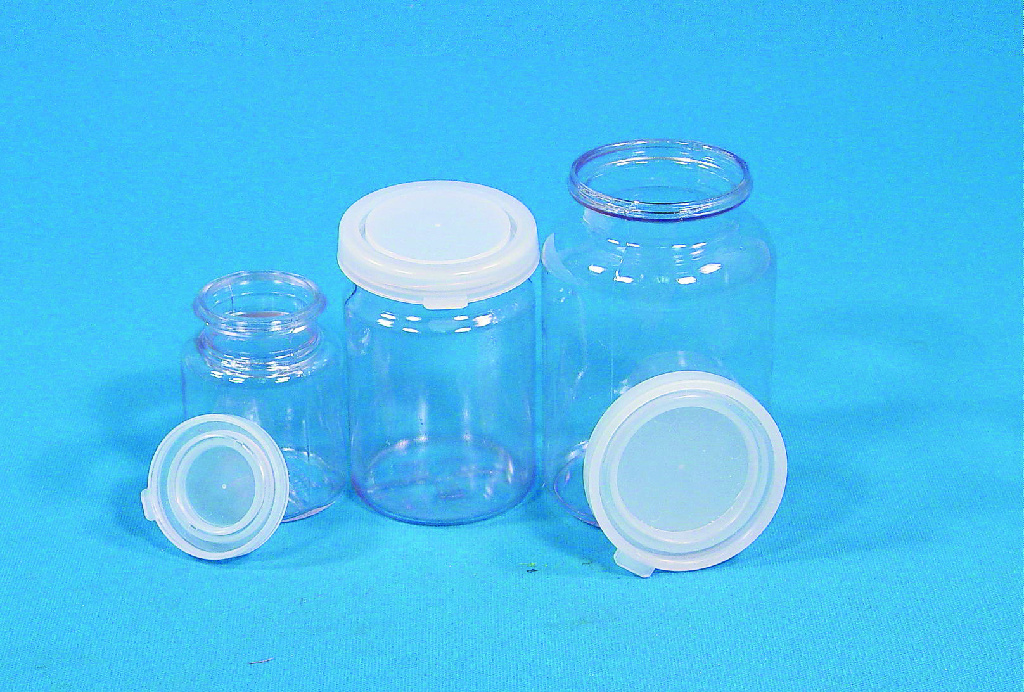 Sample Bottles, PVC Transparent, Electron Microscopy Sciences Plastic
