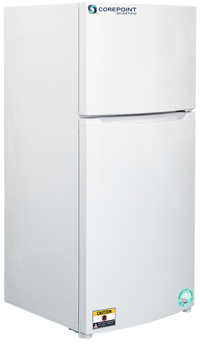 Fridge Freezer, Combination, General purpose Hydrocarbon, Dimensions: 27-3/8 in W X 29 in D X 60-3/8 in H, Auto Defrost, 115V, 60 HZ, 1.1 AMPS, 1/10 HP, are designed for both scientific and laboratory purposes, Size: 14 Cf