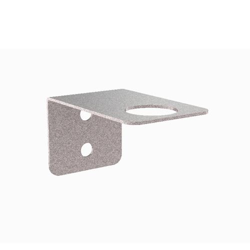 Post Bracket, Wall Mount Intermediate, Gray Epoxy, for post-type mount wall shelving, 33in posts require one intermediate bracket, 54in and 63in posts require two intermediate brackets Corrosion resistant Gray epoxy finish features antimicrobial production protection to keep the product