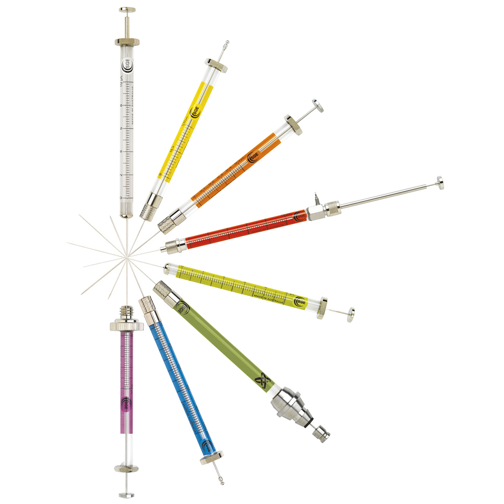 Accessories for SGE Syringes, RSH Syringe, GC Autosampler, Trajan ...