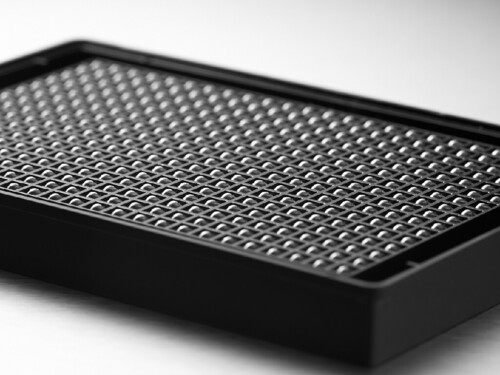 Generic Barcoded Microplate 384 Well with Lid