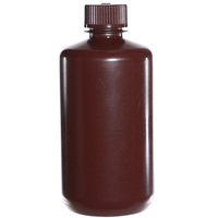 Cole-Parmer® Essentials Amber Narrow-Mouth Plastic Bottles, HDPE, Antylia Scientific